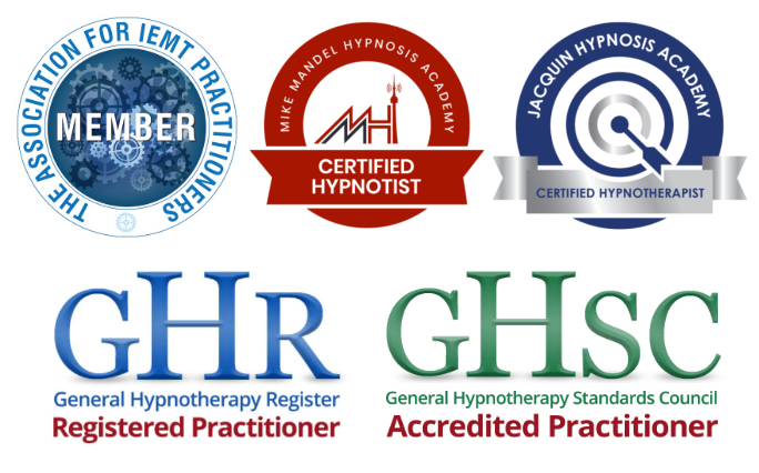 Certifications hypnotherapy IEMT Hypnotherapy accredited practitioner GHSC
